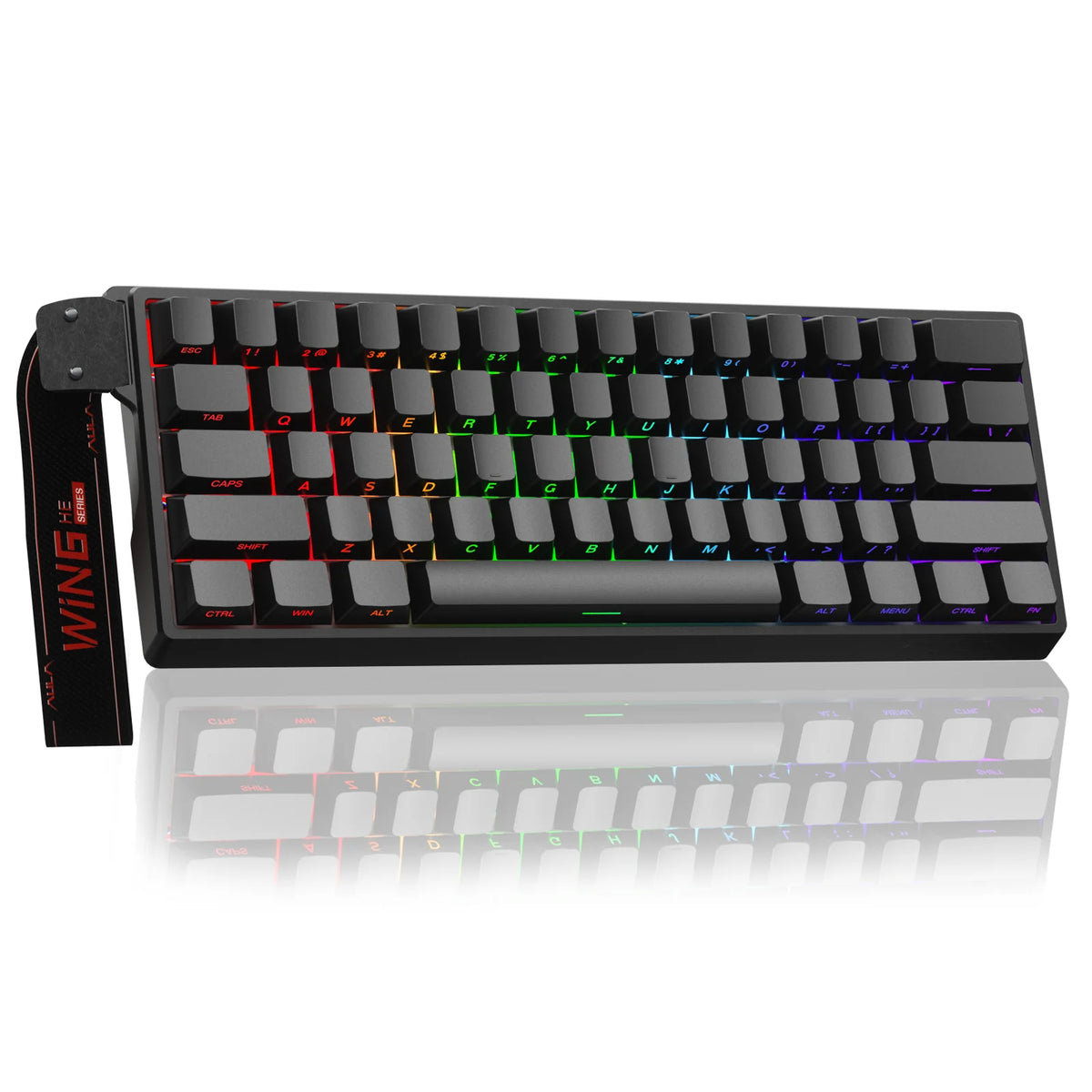 AULA WIN60 HE Pro MAX Wired Gaming Keyboard Hall Effect Magnetic Switch RT Adjustable Hot-Swap 8000Hz Esport Mechanical Keyboard