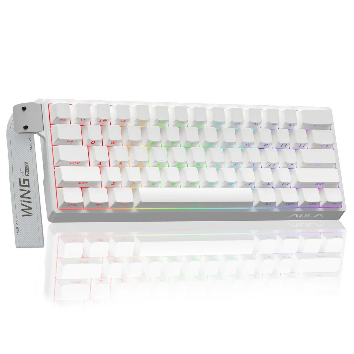 AULA WIN60 HE Pro MAX Wired Gaming Keyboard Hall Effect Magnetic Switch RT Adjustable Hot-Swap 8000Hz Esport Mechanical Keyboard